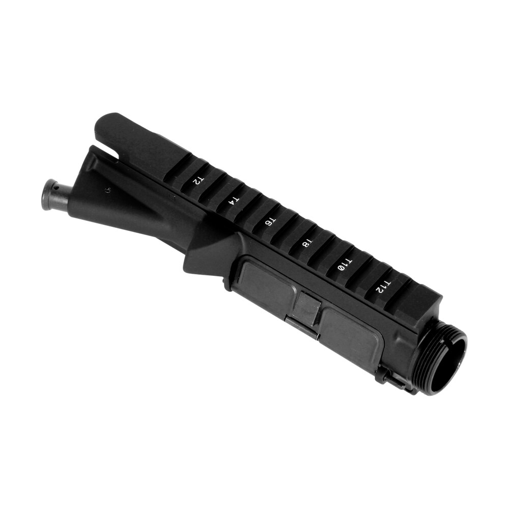 lbe unlimited arupper upper receiver 5.56x45mm nato 7075 t6 aluminum black receiver for ar 15 includes forward assist LBE Unlimited ARUPPER Upper Receiver 5.56x45mm NATO 7075-T6 Aluminum Black Receiver for AR-15 Sports South item 130154