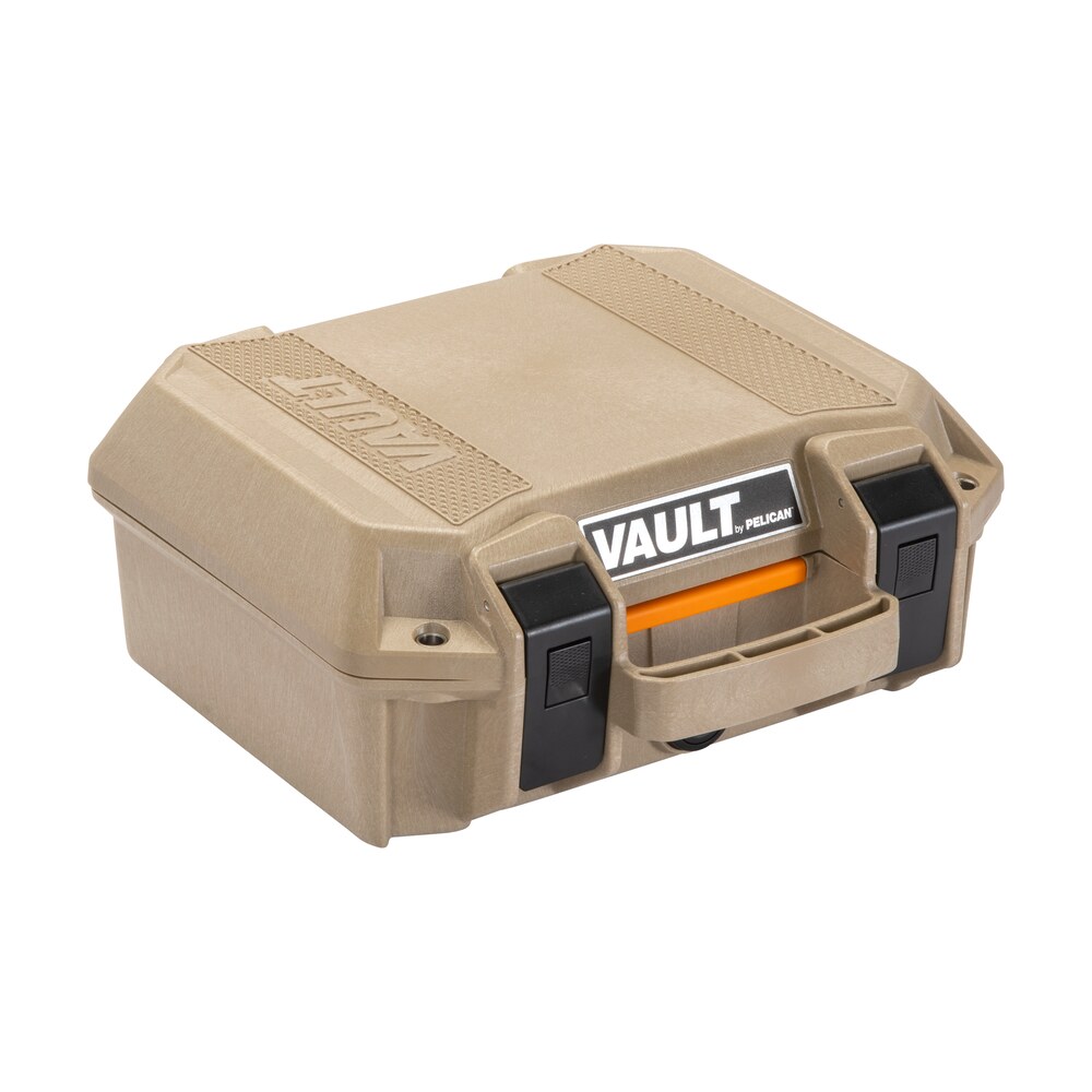 pelican vcv100 vault case small tan polymer holds handgun Pelican VCV100 Vault Case Small Tan Polymer Holds Handgun Sports South item 130412