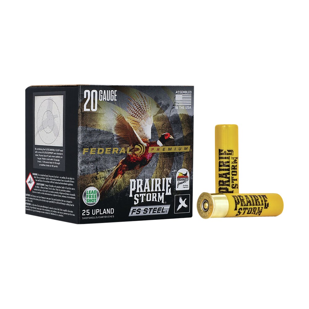 federal pfsx207fs4 premium prairie storm fs 20gauge 3" 7/8oz 4shot 25 per box/10 case Federal PFSX207FS4 Premium Prairie Storm FS 20Gauge 3" 7/8oz 4Shot 25 Per Box/10 Case Sports South item 130669