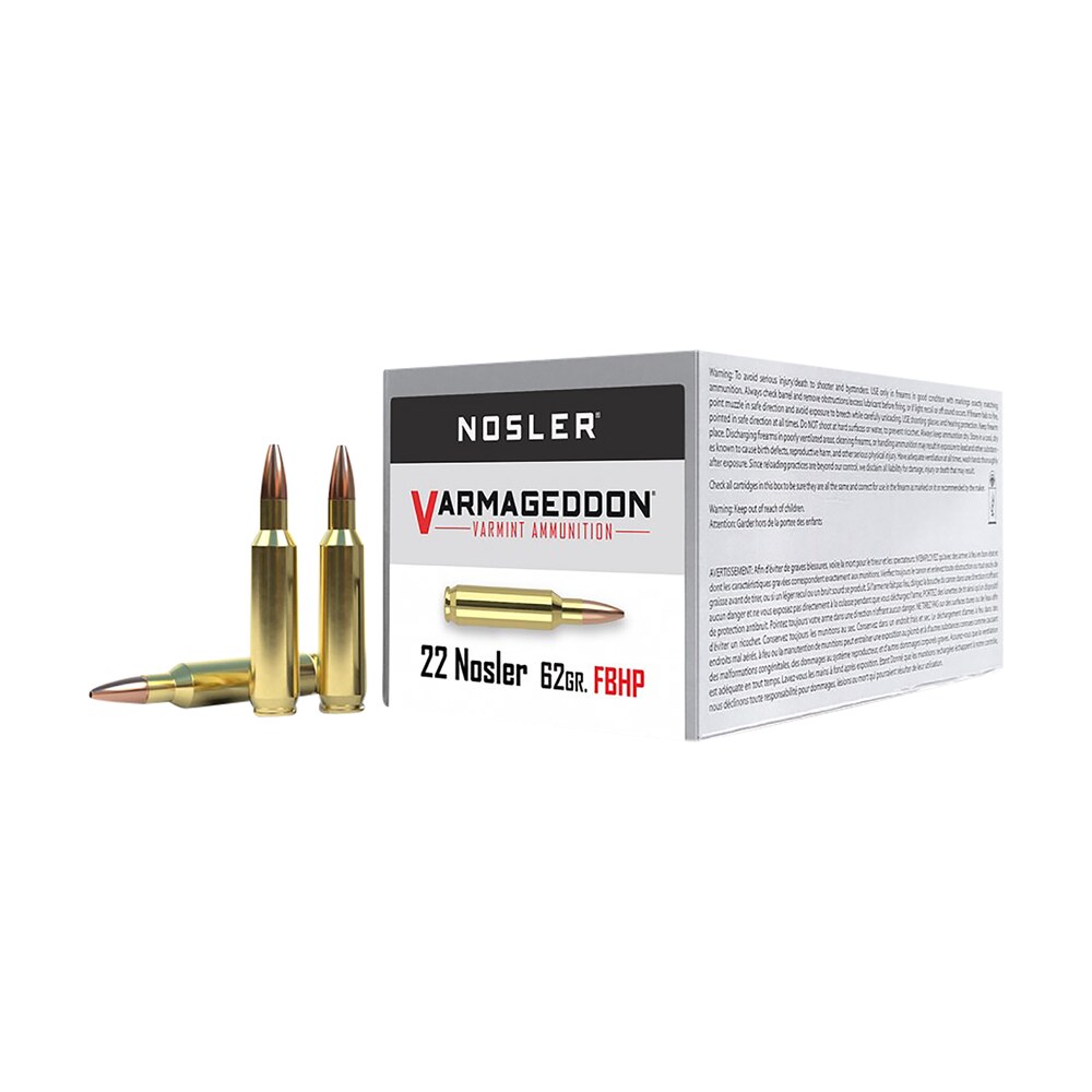 nosler 65180 varmageddon 22nosler 62gr flat base hollow point 50 per box/5 case Nosler 65180 Varmageddon 22Nosler 62gr Flat Base Hollow Point 50 Per Box/5 Case Sports South item 130882