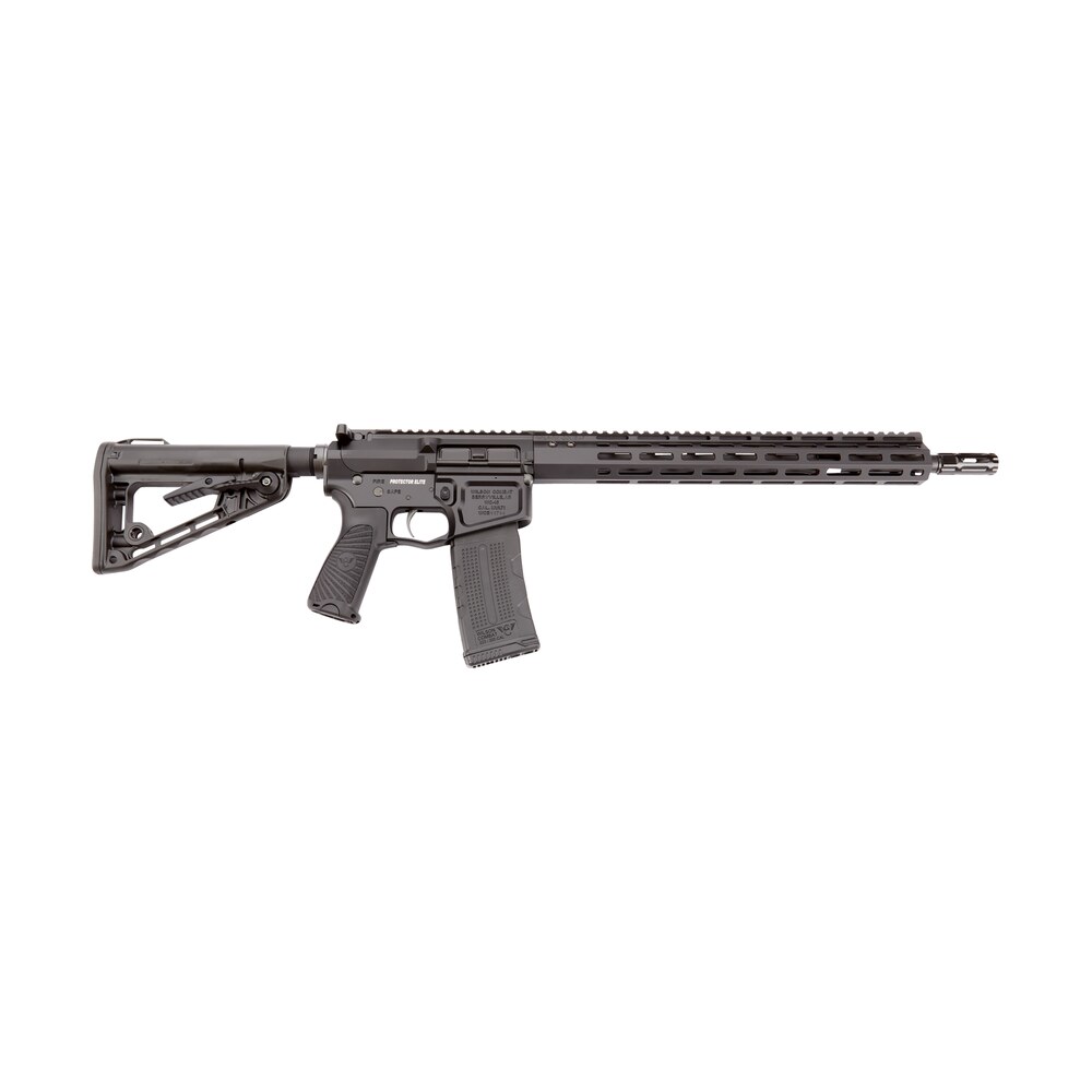 wilson combat trpec556bl protector elite carbine 5.56x45mm nato 30+1 16.25" black match grade barrel, black armor tuff aluminum receiver, black synthetic wilson/rogers super stoc stock Wilson Combat TRPEC556BL Protector Elite Carbine 5.56x45mm NATO 30+1 16.25" Black Match Grade Sports South item 131470