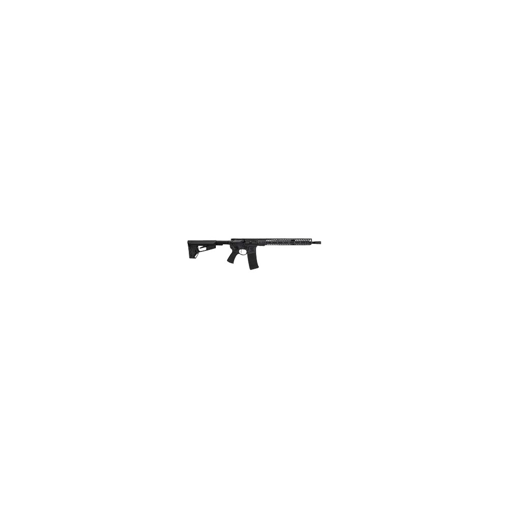 seekins precision 0011300073 nx15 223 wylde caliber with 16" barrel, 30+1 capacity, black oxide metal finish, black 6 position collapsible carbine stock & polymer grip ambidextrous hand Seekins Precision 0011300073 NX15 223 Wylde Caliber Sports South item 131476