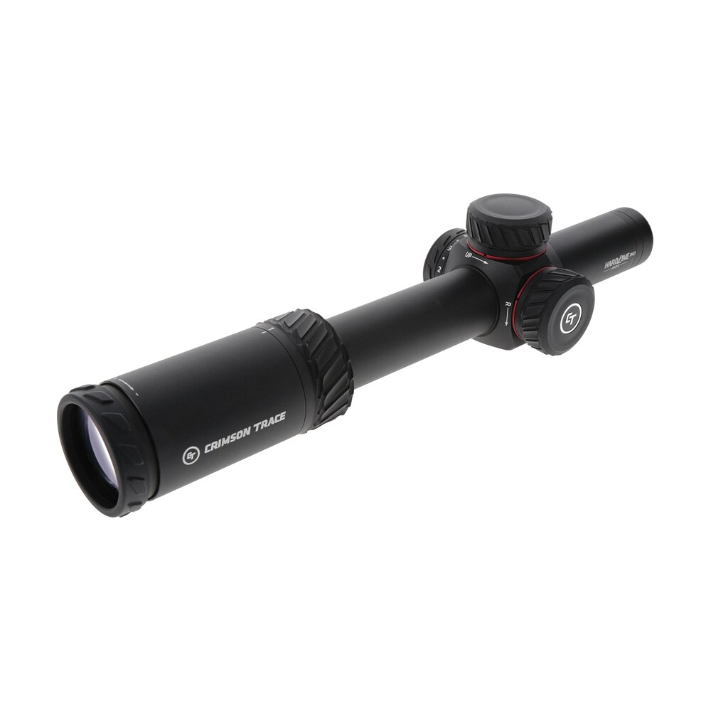 crimson trace 0101100 hardline pro black 1 6x24mm 30mm tube illuminated competition reticle Crimson Trace 0101100 Hardline Pro Black 1-6x24mm 30mm Tube Illuminated Competition Reticle Sports South item 131497