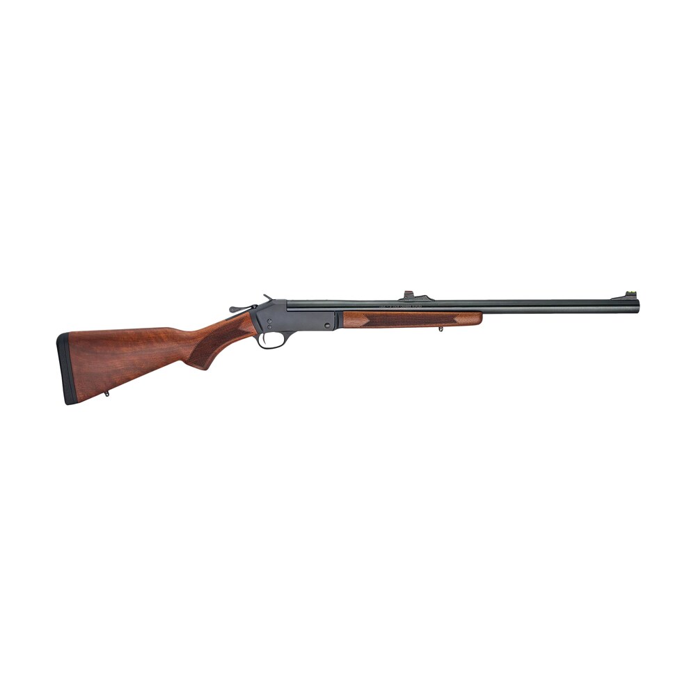 henry h01512s single shot 12 gauge with 24" rifled slug barrel, 3" chamber, 1rd capacity, blued metal finish & american walnut stock right hand (full size) Henry H01512S Single Shot 12 Gauge Sports South item 131723