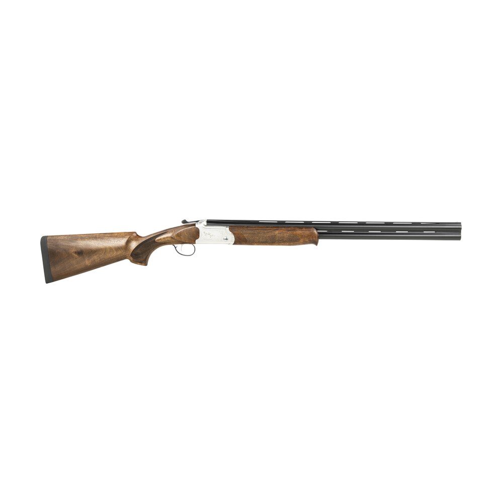 ati atigkof12sve26 cavalry sve 12 gauge 3" 2rd 26" blued o/u barrel, silver engraved metal finish, oiled turkish walnut stock, ejector, 5 chokes ATI ATIGKOF12SVE26 Cavalry SVE 12 Gauge 3" 2rd 26" Blued O/U Sports South item 132097