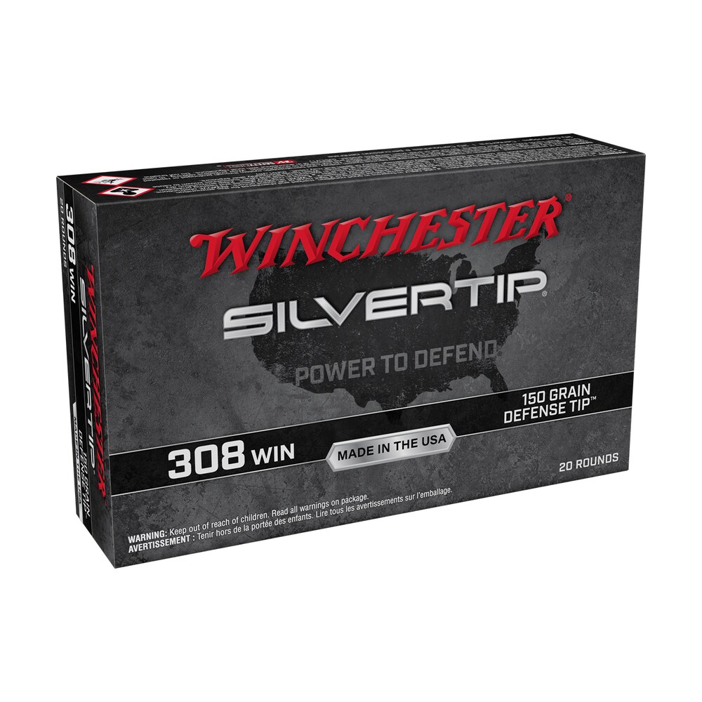winchester ammo w308st silvertip 308win 150gr defense tip 20 per box/10 case Winchester Ammo W308ST Silvertip 308Win 150gr Defense Tip 20 Per Box/10 Case Sports South item 132177