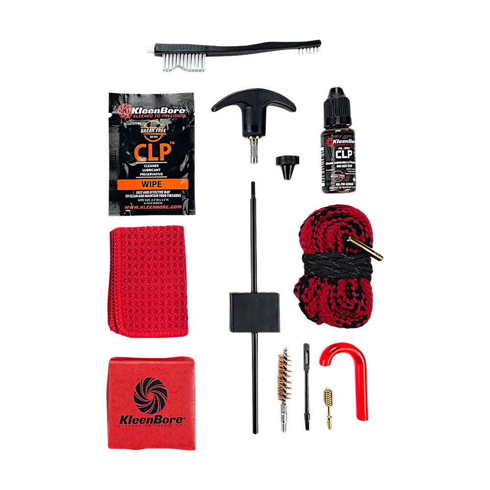 kleenbore kds 556 dual kleen rod & pull through rope cleaner .223/ 5.56mm rifle 30" steel nylon bristles phosphor bronze bristles KleenBore KDS-556 Dual Kleen Rod & Pull Through Rope Cleaner .223/ 5.56mm Rifle 30" Steel Sports South item 132432