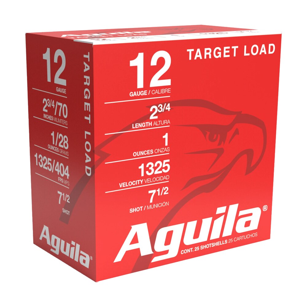 aguila 1chb1285 sporting clays 12gauge 2.75" 1oz 7.5shot 25 per box/10 case Aguila 1CHB1285 Sporting Clays 12Gauge 2.75" 1oz 7.5Shot 25 Per Box/10 Case Sports South item 132732