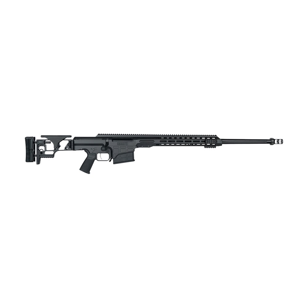 barrett 18478 mrad 338 lapua mag 26" 10+1 black cerakote black folding with adjustable lop stock black polymer grip right hand Barrett 18478 MRAD 338 Lapua Mag 26" 10+1 Black Cerakote Black Folding Sports South item 132785