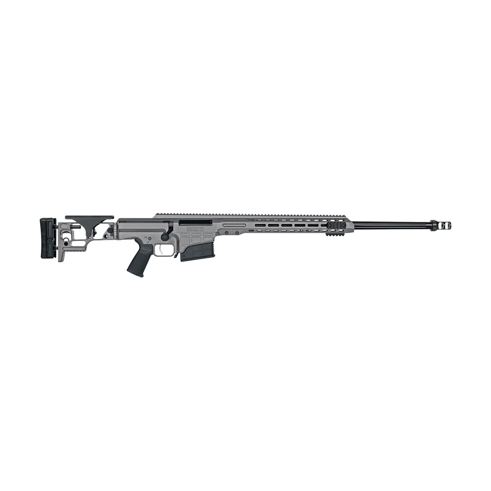 barrett 18489 mrad 300 win mag 26" 10+1 gray gray folding with adjustable lop stock black polymer grip right hand Barrett 18489 MRAD 300 Win Mag 26" 10+1 Gray Gray Folding Sports South item 132790