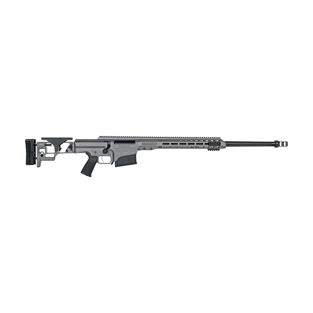 barrett 18492 mrad 308 win 22" 10+1 gray rec/handgaurd gray folding w/adjustable lop stock black polymer grip right hand Barrett 18492 MRAD 308 Win 22" 10+1 Gray Rec/Handgaurd Gray Folding Sports South item 132793