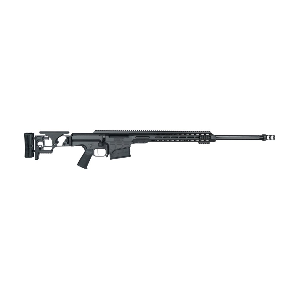 barrett 18499 mrad 300 prc 26" 10+1 black cerakote black folding with adjustable lop stock black polymer grip right hand Barrett 18499 MRAD 300 PRC 26" 10+1 Black Cerakote Black Folding Sports South item 132797
