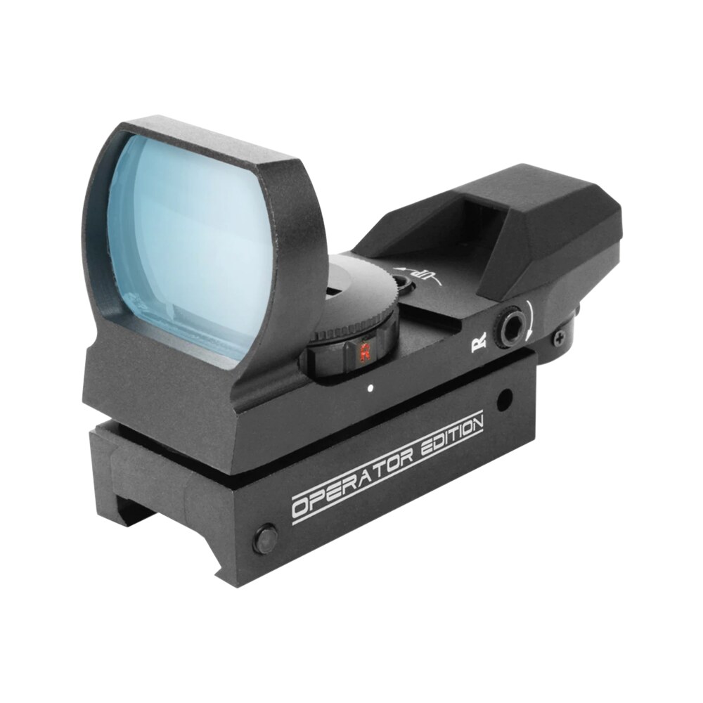 aim sports rt40e1 reflex sight operator edition black anodized 1x 24mm x 34mm red/green multi reticle Aim Sports RT40E1 Reflex Sight Operator Edition Black Anodized 1x 24mm x 34mm Red/Green Multi Sports South item 132813