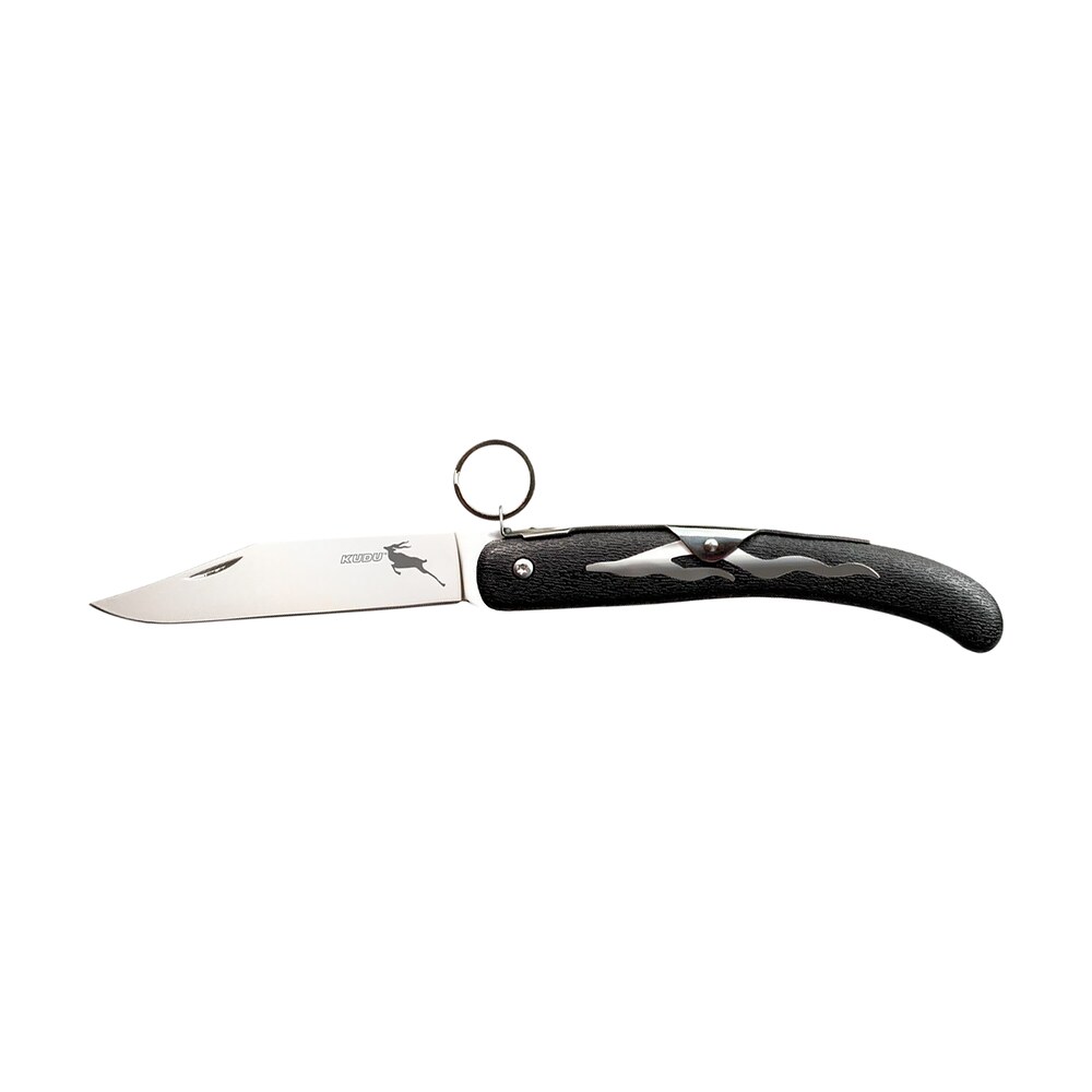 cold steel cs20kk kudu 4.25" folding plain mirror polished 5cr15mov ss blade/ black woodgrain zy ex handle Cold Steel CS20KK Kudu 4.25" Folding Plain Mirror Polished 5Cr15MoV SS Blade/ Black Woodgrain Sports South item 132838