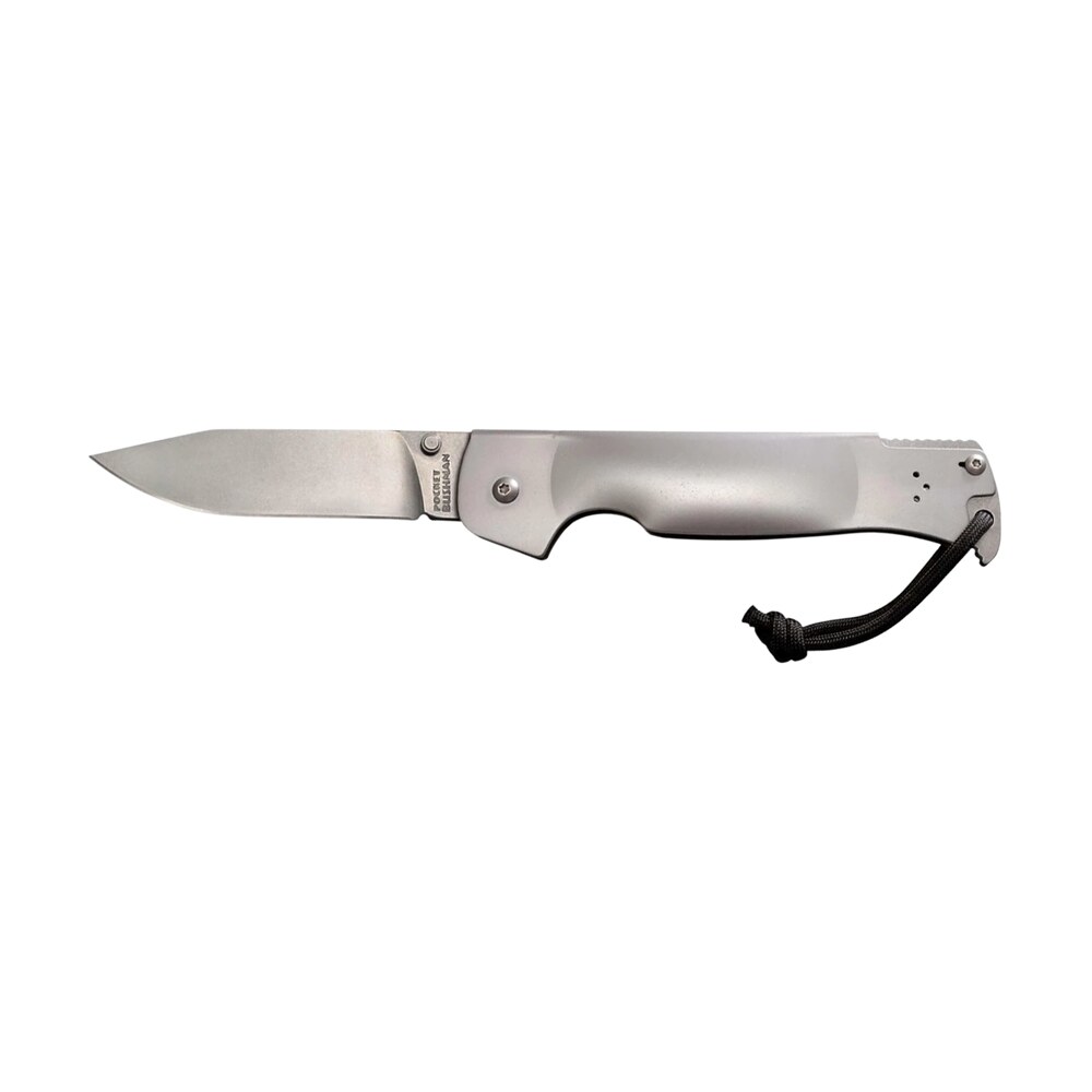 cold steel cs95fb bushman pocket 4.50" folding clip point plain stone washed 4116 stainless steel blade/stone washed 420 stainless steel handle includes pocket clip Cold Steel CS95FB Bushman Pocket 4.50" Folding Clip Point Plain Stone Washed 4116 Stainless Sports South item 132857