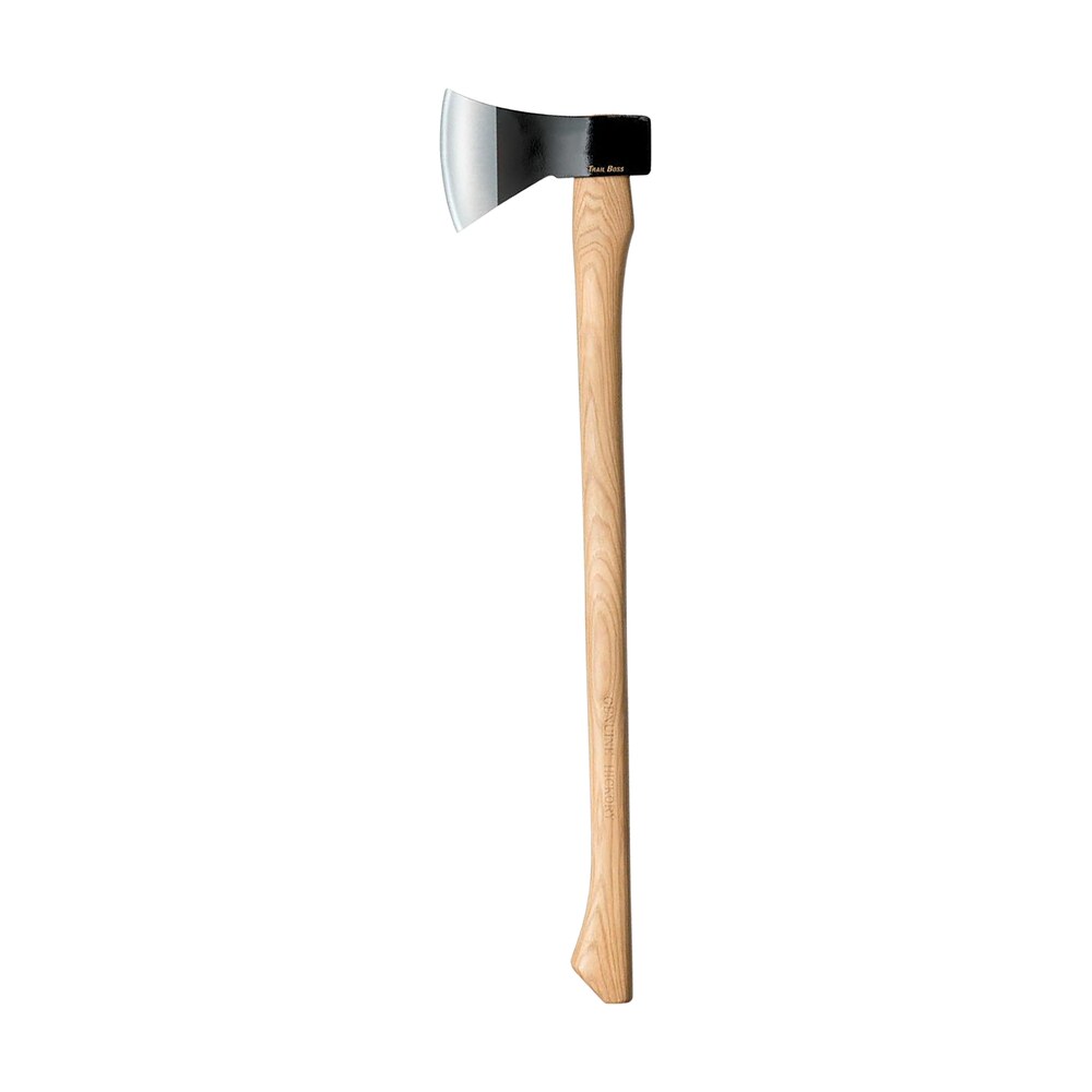 cold steel cs90ta trail boss 4" plain 1055 carbon steel blade american hickory handle 27" Cold Steel CS90TA Trail Boss 4" Plain 1055 Carbon Steel Blade American Hickory Handle 27" Sports South item 132886