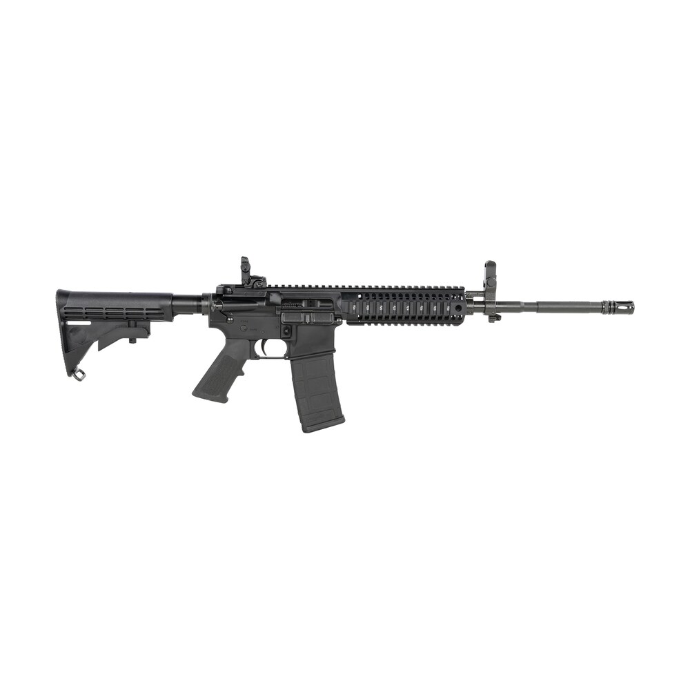 colt mfg cr6940 mono carbine 5.56x45mm nato 30+1 16.10" matte black rec/barrel black m4 style stock black polymer grip right hand Colt Mfg CR6940 Mono Carbine 5.56x45mm NATO 30+1 16.10" Matte Black Rec/Barrel Black M4 Style Sports South item 132997
