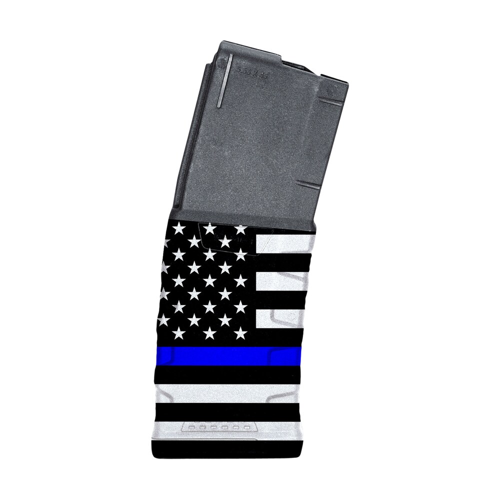 mission first tactical exdpm556amb1 extreme duty 30rd 223 rem/5.56x45mm fits ar 15/m4 black w/blue line american flag polymer Mission First Tactical EXDPM556AMB1 Extreme Duty 30rd 223 Rem/5.56x45mm Sports South item 133003