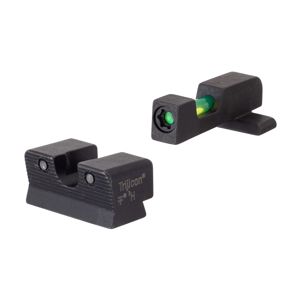 trijicon 601116 di night sight set green/tritium/fiber optic front sight green tritium black outline rear sight springfield armory xd/xd m/xd mod.2 Trijicon 601116 DI Night Sight Set Green/Tritium/Fiber Optic Front Sight-Green Tritium Black Sports South item 133130