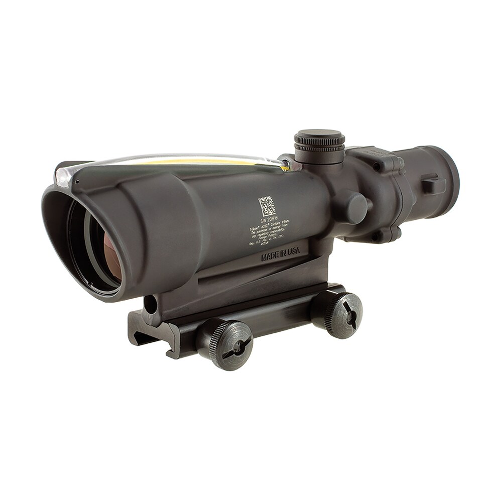 trijicon 100143 acog matte black 3.5x 35mm illuminated amber chevron .308/7.62 bdc reticle Trijicon 100143 ACOG Matte Black 3.5x 35mm Illuminated Amber Chevron .308/7.62 BDC Reticle Sports South item 133140