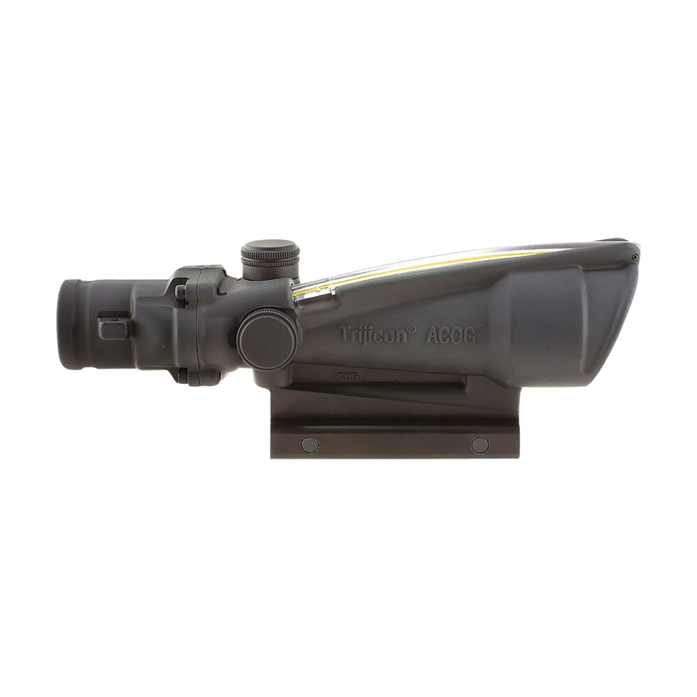 trijicon 100146 acog matte black 3.5x35mm illuminated amber chevron .223/5.56 bdc reticle Trijicon 100146 ACOG Matte Black 3.5x35mm Illuminated Amber Chevron .223/5.56 BDC Reticle Sports South item 133142
