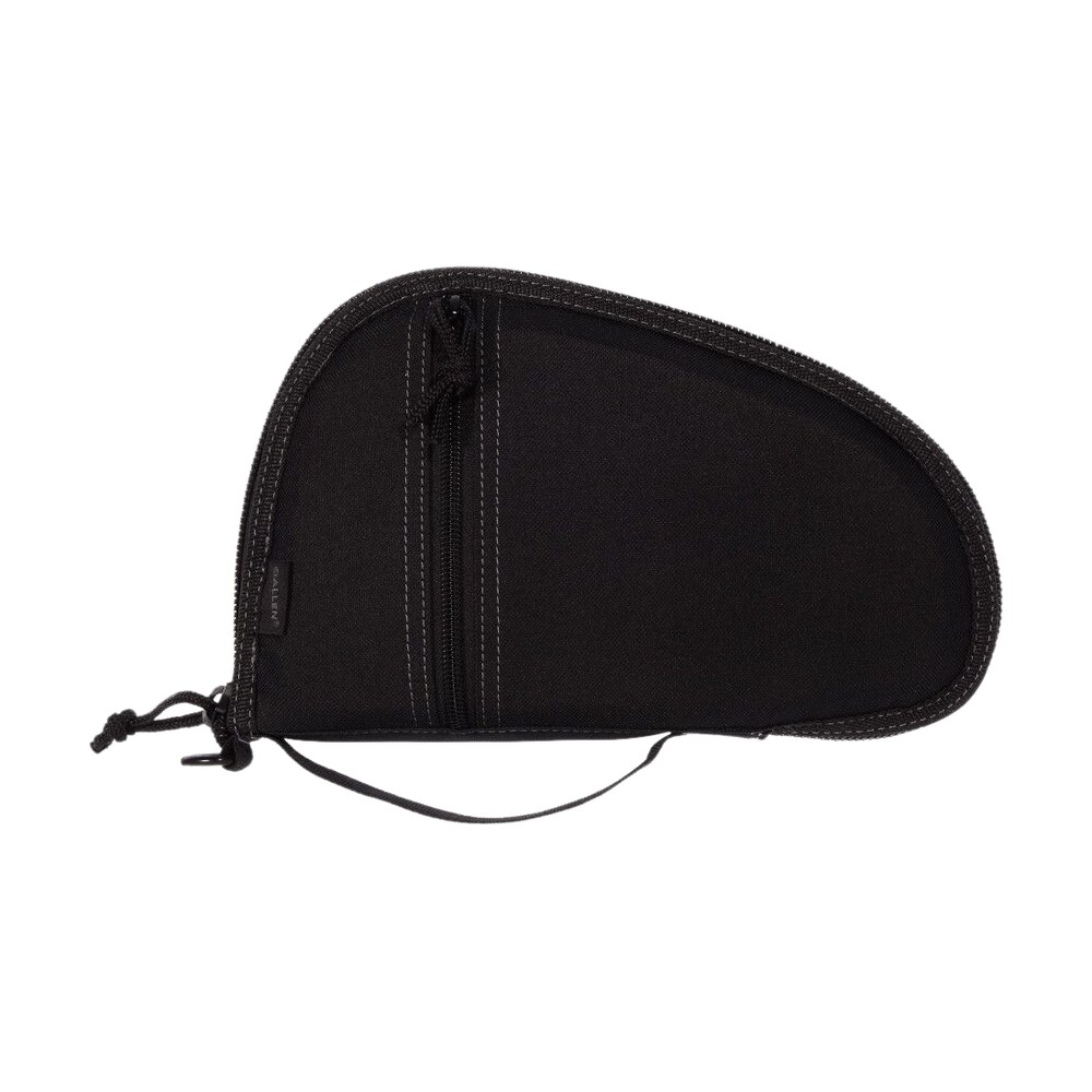 allen 3615 torrey handgun case black polyester, small accessory pocket, muzzle pocket & lockable zipper 10.50" x 6.50" exterior dimensions Allen 3615 Torrey Handgun Case Black Polyester, Small Accessory Pocket, Muzzle Pocket & Sports South item 133239