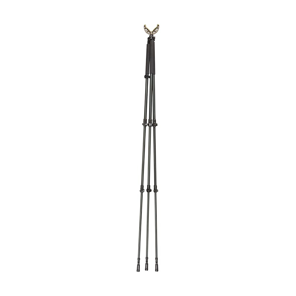allen 21412 axial tripod black aluminum w/rubber feet 61" vertical adjustment Allen 21412 Axial Tripod Black Aluminum Sports South item 133282