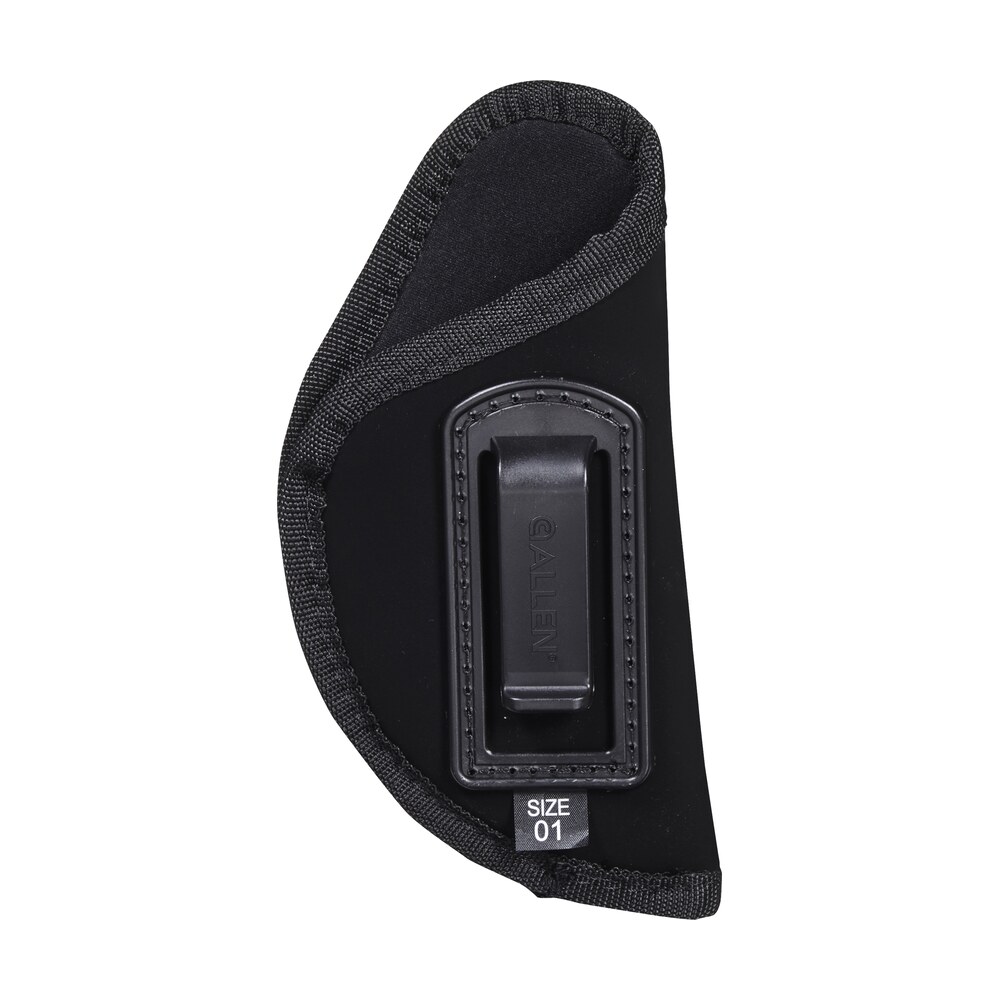 allen 44601 inside the pant conceal carry holster size 01 iwb black ultrasuede fabric, fits medium frame autos, belt clip mount, right hand Allen 44601 Inside-The-Pant Conceal Carry Holster Size 01 IWB Black Ultrasuede Fabric, Sports South item 133291