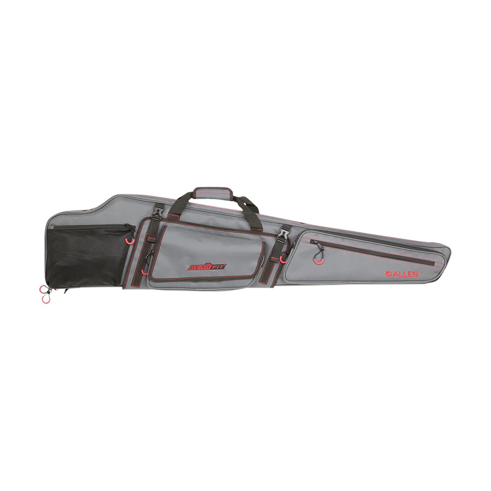 allen 94948 gear fit dakota 48" rifle case gray w/red accents, padding & organizer pocket for scoped rifle Allen 94948 Gear-Fit Dakota 48" Rifle Case Gray Sports South item 133316