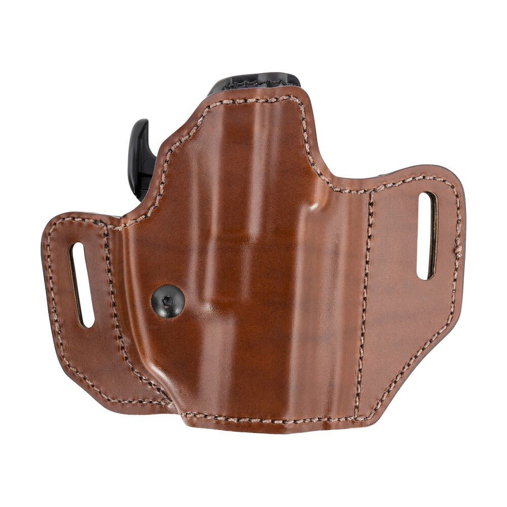 bianchi 32831 allusion assent pro fit owb size 13b tan leather belt slide compatible w/fn fns/ruger security 9/glock 1919x/23/45 fits 4" barrel belt up to 1.50" wide right hand Bianchi 32831 Allusion Assent Pro-Fit OWB Size 13b Tan Leather Belt Slide Compatible Sports South item 133366