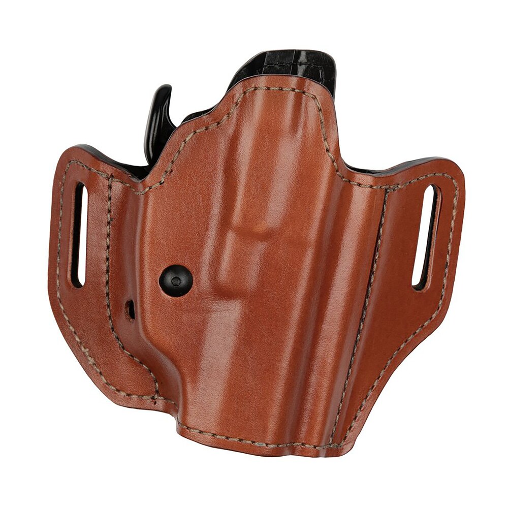bianchi 34501 allusion assent pro fit owb size 04 tan leather belt slide fits springfield xd fits sig p220 fits fn fnp right hand Bianchi 34501 Allusion Assent Pro-Fit OWB Size 04 Tan Leather Belt Slide Sports South item 133369