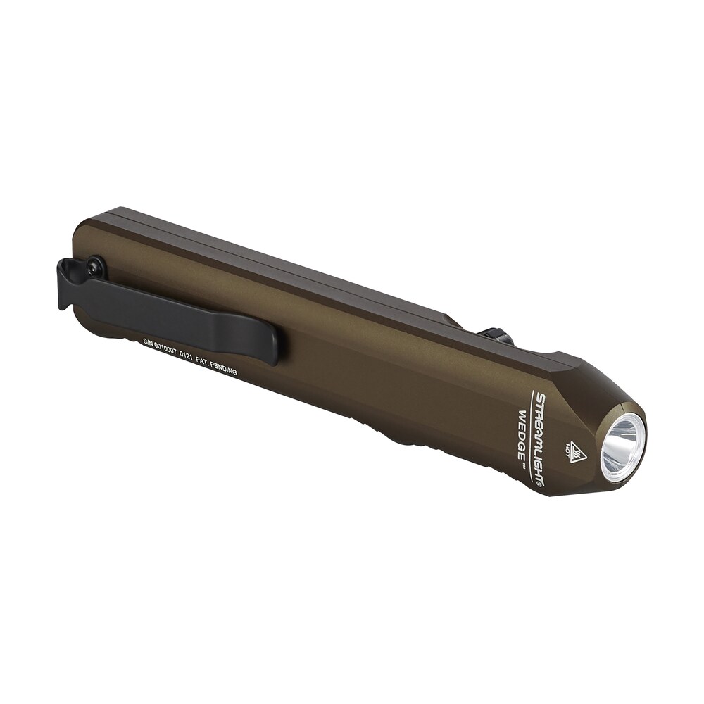 streamlight 88811 wedge coyote tan aluminum, white light led 300/1,000 lumens, 110 meters beam distance Streamlight 88811 Wedge Coyote Tan Aluminum, White Light LED 300/1,000 Lumens, 110 Meters Beam Sports South item 133444