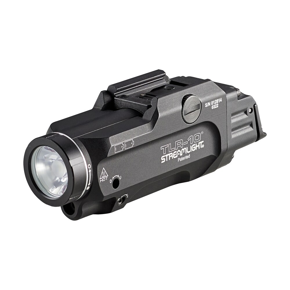 streamlight 69470 tlr 10 gun light with red laser black anodized 1,000 lumens white led Streamlight 69470 TLR-10 Gun Light Sports South item 133452