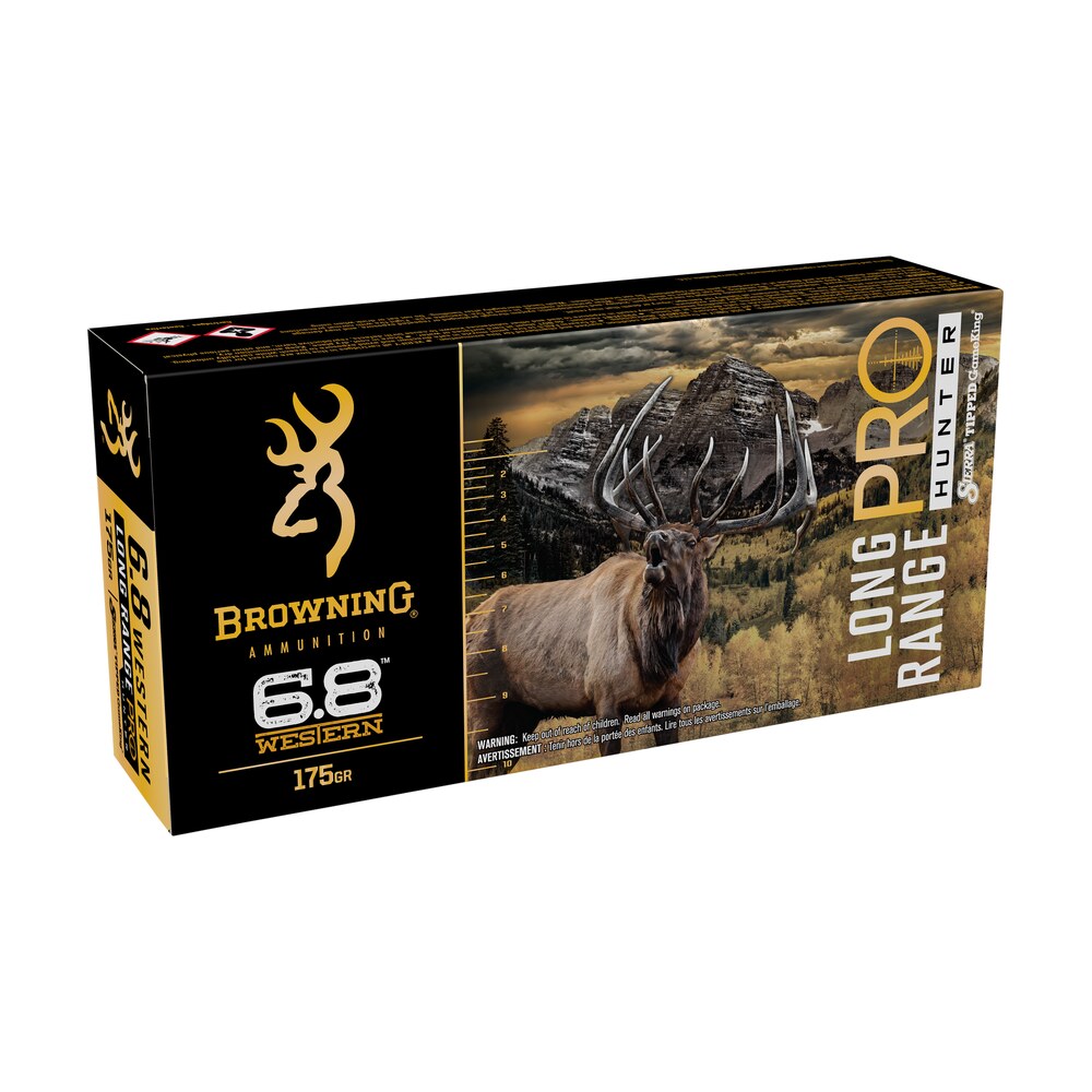 browning ammo b192500682 long range pro hunter 6.8western 175gr sierra tipped gameking 20 per box/10 case Browning Ammo B192500682 Long Range Pro Hunter 6.8Western 175gr Sierra Tipped GameKing 20 Per Sports South item 133714