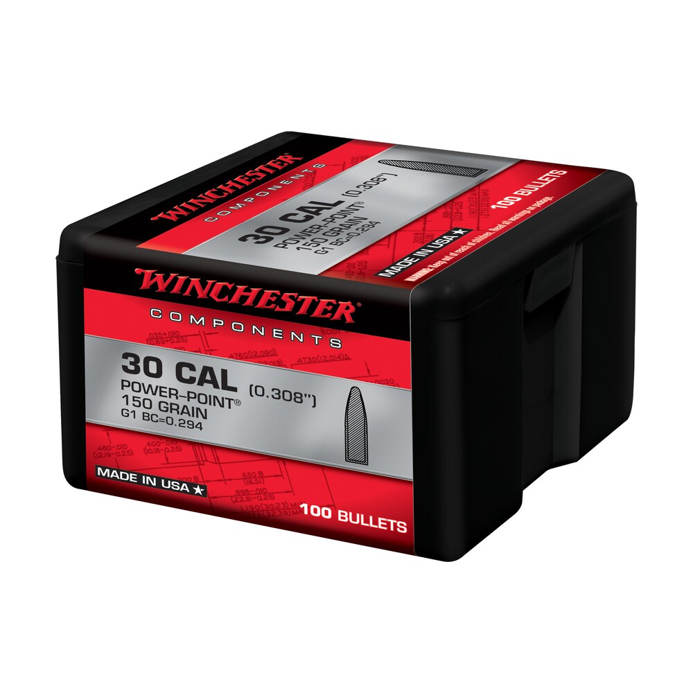 winchester ammo wb30pp150x centerfire rifle 30cal 150gr power point 100 per box/10 case Winchester Ammo WB30PP150X Centerfire Rifle 30Cal 150gr Power Point 100 Per Box/10 Case Sports South item 133805