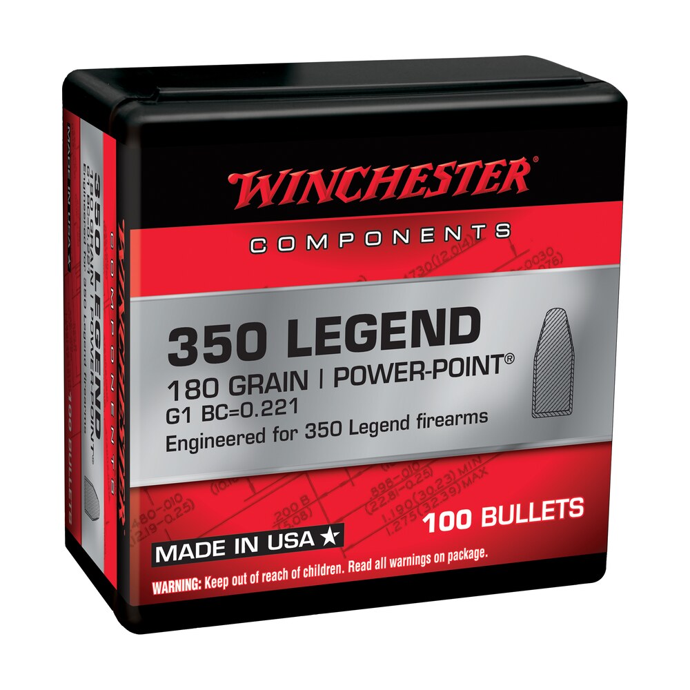 winchester ammo wb350p180x centerfire rifle 350legend 180gr power point 100 per box/10 case Winchester Ammo WB350P180X Centerfire Rifle 350Legend 180gr Power Point 100 Per Box/10 Case Sports South item 133809