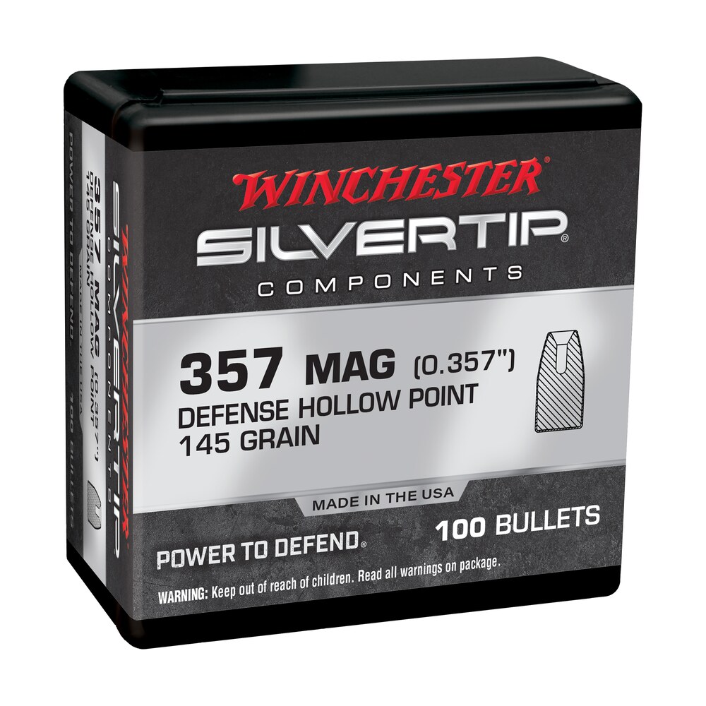 winchester ammo wb357s145x centerfire handgun reloading 357mag 145gr silvertip hollow point 100 per box/10 case Winchester Ammo WB357S145X Centerfire Handgun Reloading 357Mag 145gr Silvertip Hollow Point 100 Sports South item 133828