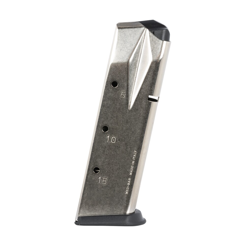 mec gar mgp22815n sig 15rd extended 9mm luger, fits sig p228 nickel carbon steel Mec-Gar MGP22815N Sig 15rd Extended 9mm Luger, Sports South item 133955