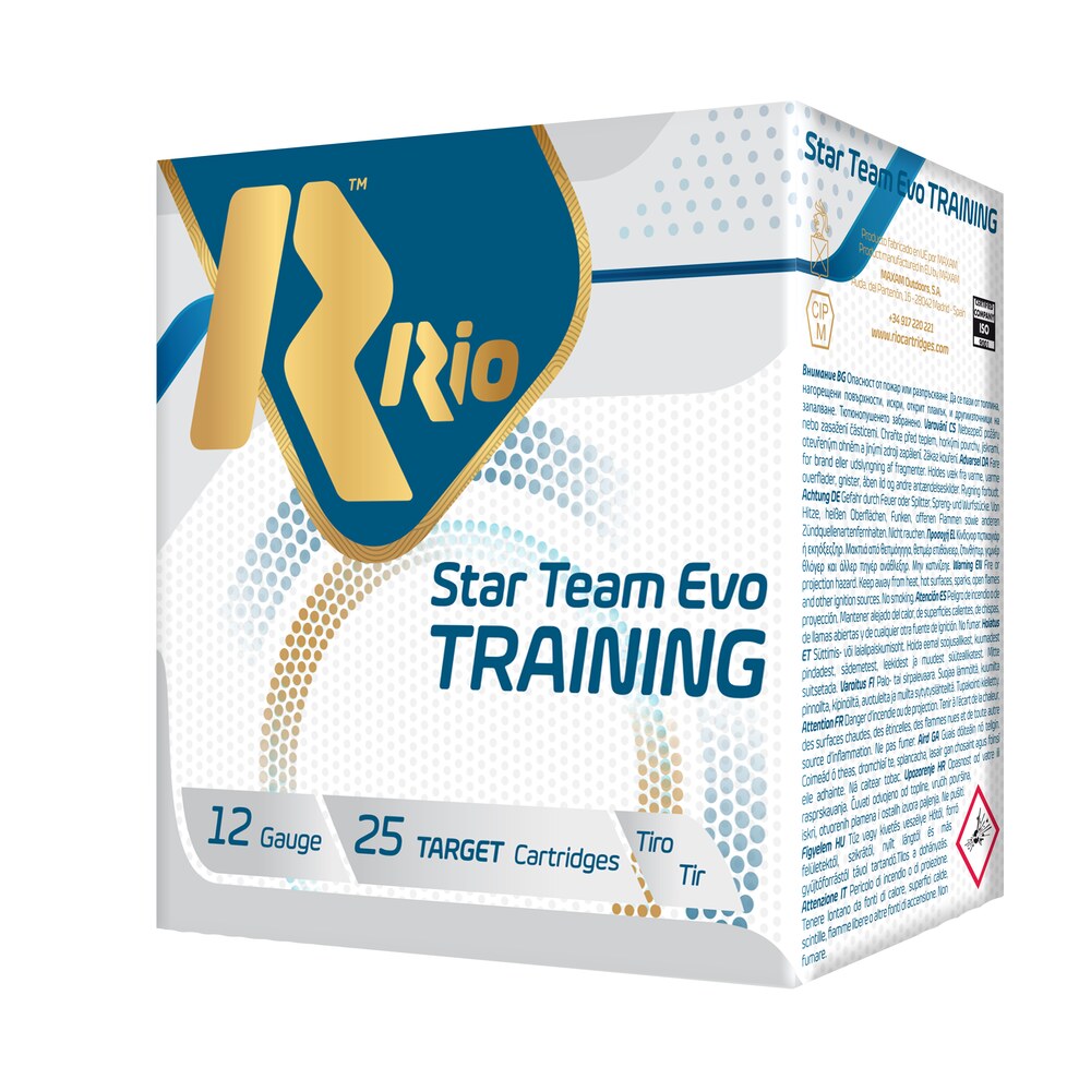 rio ammunition stt24lt8 star team training 24 light 12gauge 2.75" 7/8oz 8shot 25 bx/10 case Rio Ammunition STT24LT8 Star Team Training 24 Light 12Gauge 2.75" 7/8oz 8Shot 25 Bx/10 Case Sports South item 134236