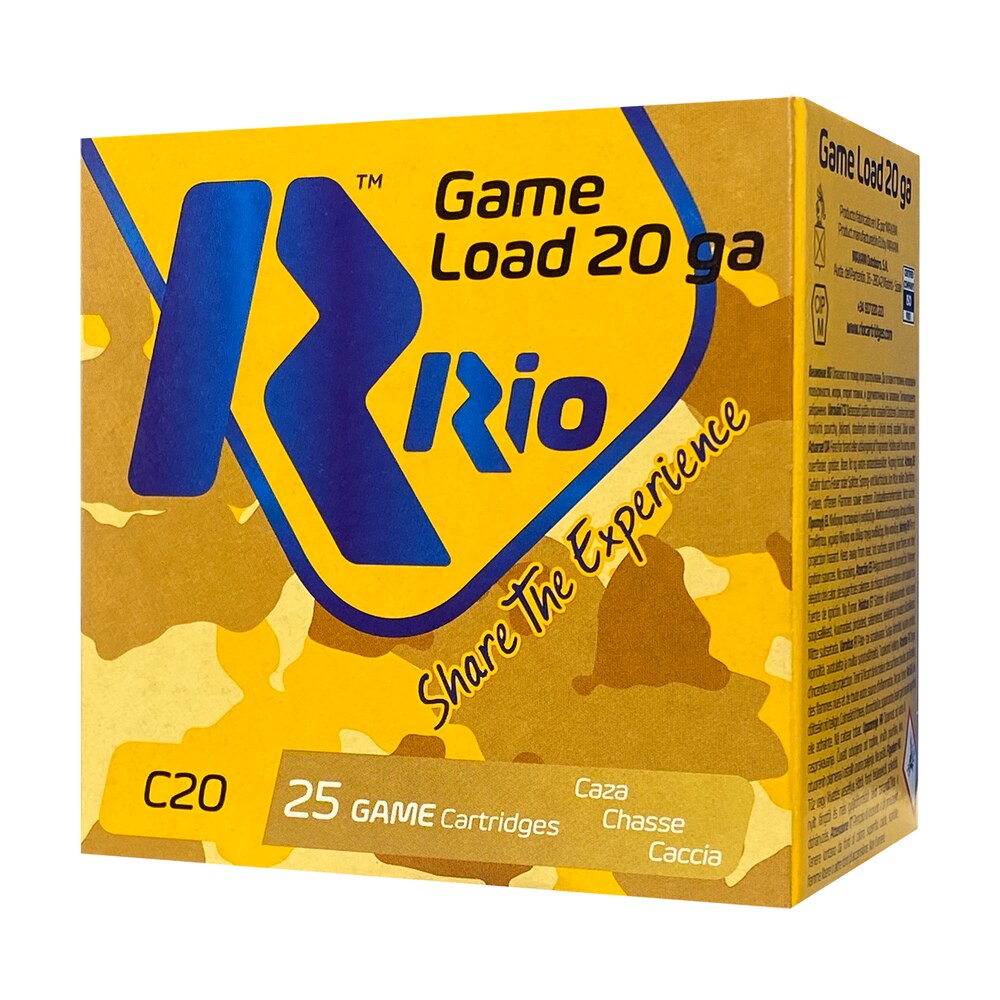 rio ammunition rc206 game load 20gauge 2.75" 1oz 6shot 25 per box/10 case Rio Ammunition RC206 Game Load 20Gauge 2.75" 1oz 6Shot 25 Per Box/10 Case Sports South item 134243