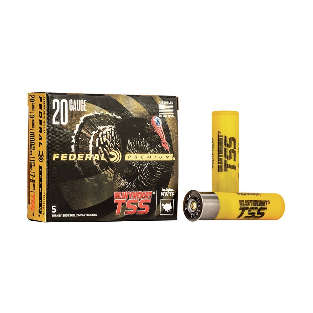 federal ptssx295f79 premium turkey heavyweight tss 20gauge 3" 1 5/8oz 7/9shot 5 per box/50 case Federal PTSSX295F79 Premium Turkey Heavyweight TSS 20Gauge 3" 1 5/8oz 7/9Shot 5 Per Box/50 Case Sports South item 134358