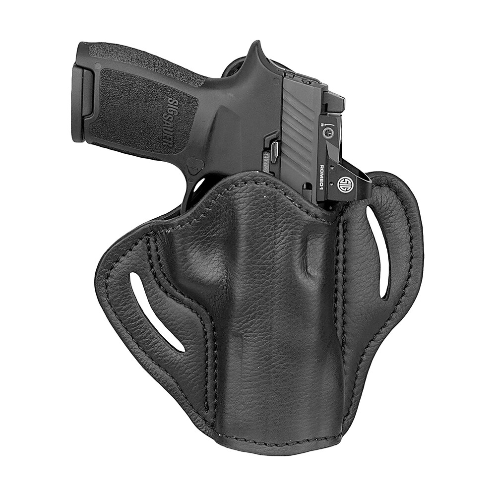 1791 gunleather ucbh24nsbr ultra custom owb size 2.4 night sky black leather belt slide fits sig p320 fits springfield xd m right hand 1791 Gunleather UCBH24NSBR Ultra Custom OWB Size 2.4 Night Sky Black Leather Belt Slide Sports South item 134450