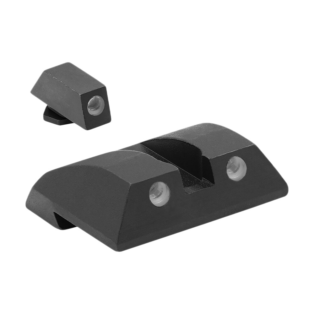 meprolight usa 127403101 tru dot green tritium white outline front sight green tritium white outline rear sight smith & wesson sigma/sdve Meprolight USA 127403101 Tru-Dot Green Tritium White Outline Front Sight-Green Tritium White Sports South item 134498