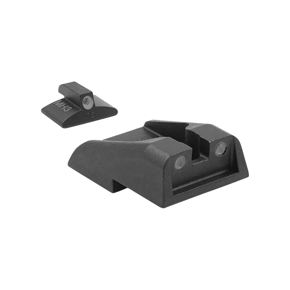 meprolight usa 195933101 tru dot green tritium white outline front sight green tritium white outline rear sight iwi jericho 941/baby eagle Meprolight USA 195933101 Tru-Dot Green Tritium White Outline Front Sight-Green Tritium White Sports South item 134502