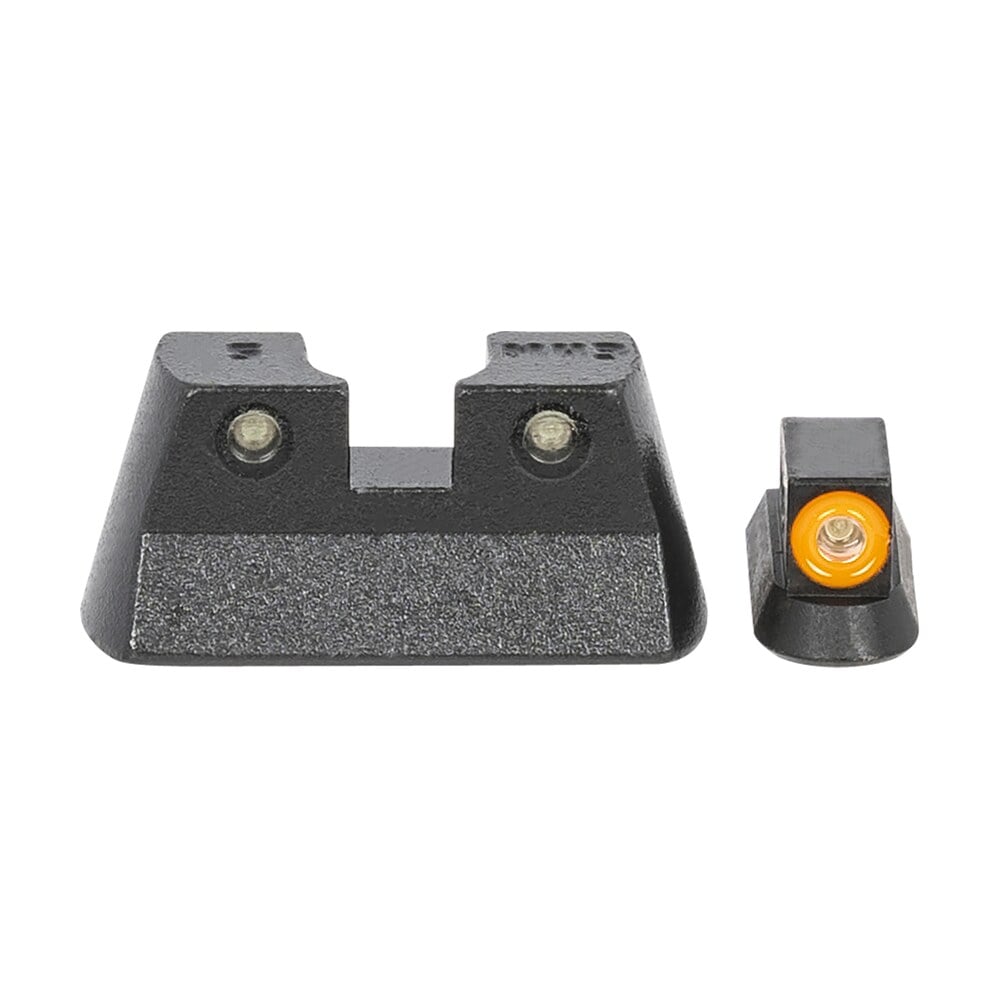 meprolight usa 477773131 hyper bright green tritium orange outline front sight green tritium black outline rear sight cz 75/82/83/85 Meprolight USA 477773131 Hyper-Bright Green Tritium Orange Outline Front Sight-Green Tritium Sports South item 134536