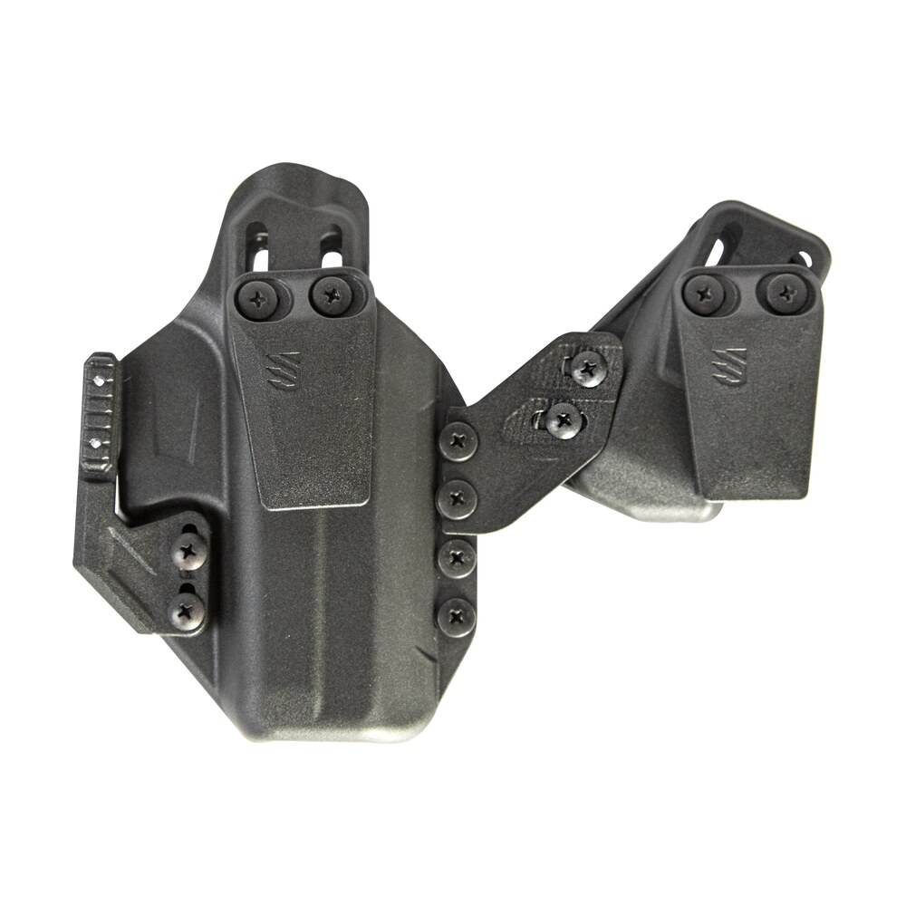 blackhawk 416168bk stache iwb size 68 black polymer belt clip compatible w/glock 43/ 43x/springfield hellcat ambidextrous Blackhawk 416168BK Stache IWB Size 68 Black Polymer Belt Clip Compatible Sports South item 134629