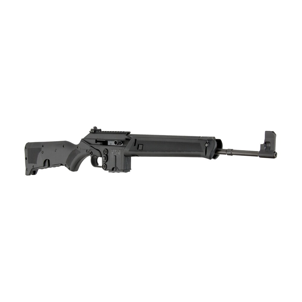 kel tec su16bblk su 16 5.56x45mm nato caliber with 16″ barrel, 10+1 capacity, black metal finish, black fixed storage compartment stock right hand Kel-Tec SU16BBLK SU-16 5.56x45mm NATO Caliber Sports South item 13470