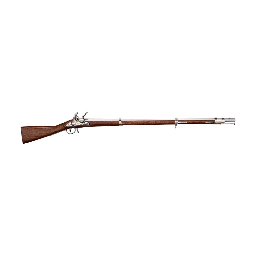 taylors & company 210091 1816 harpers ferry pedersoli flintlock 41.75" white steel round barrel & receiver, fixed walnut stock Taylors & Company 210091 1816 Harpers Ferry Pedersoli Flintlock 41.75" White Steel Round Sports South item 134758