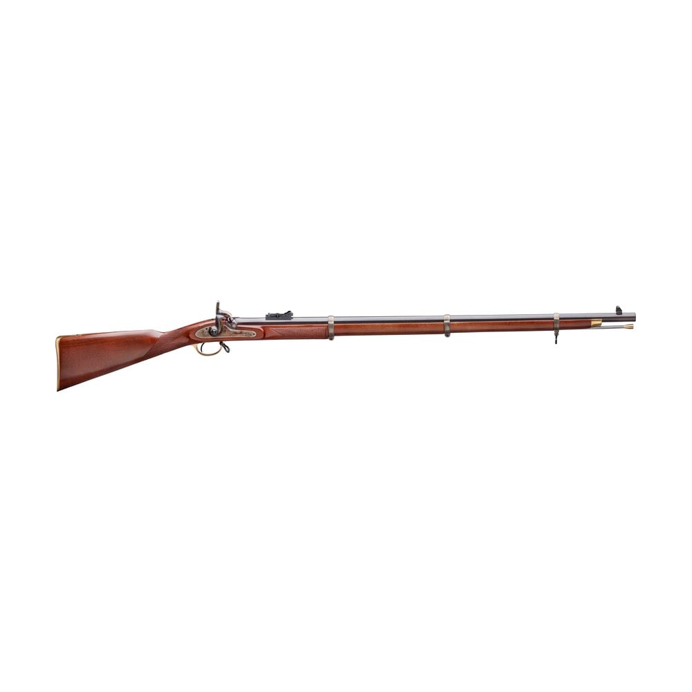 taylors & company 210033 pedersoli enfield whitworth 451 cal musket 36" blued single shot barrel, color case hardened receiver, fixed checkered walnut stock Taylors & Company 210033 Pedersoli Enfield Whitworth 451 Cal Musket 36" Blued Single Shot Sports South item 134767