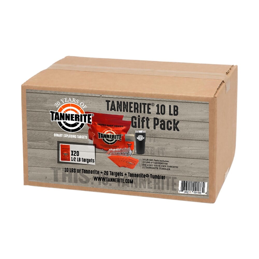 tannerite giftpack thermal tumbler gift pack impact enhancement explosion white vapor centerfire rifle firearm 10 lb includes tumbler 20 targets Tannerite GIFTPACK Thermal Tumbler Gift Pack Impact Enhancement Explosion White Vapor Sports South item 134777